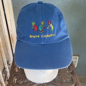 Blue Bryce Canyon Embroidered Cap